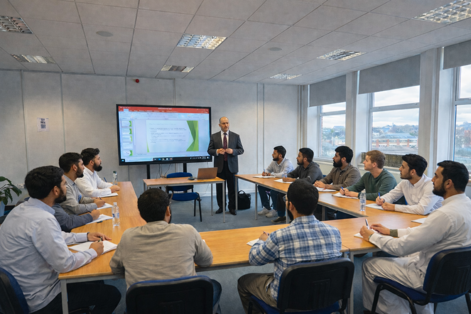 Students at BAYAN British Institute for Higher Education and Development (BAYAN)